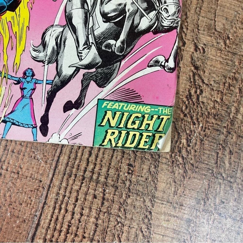 Marvel Comic Book Ghost Rider Issue 50 Nov 1980 Featuring The Night Rider - Picture 4 of 6